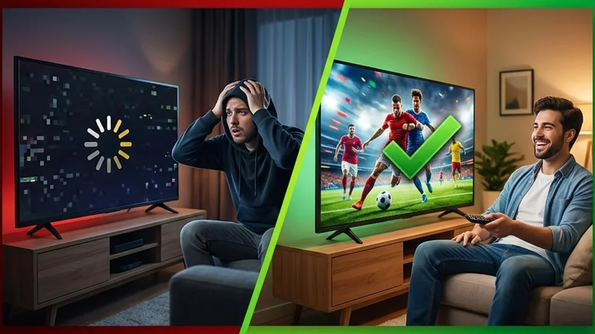 Futebol ao vivo em 4K sem travamento em servidor P2P - IPTV Host